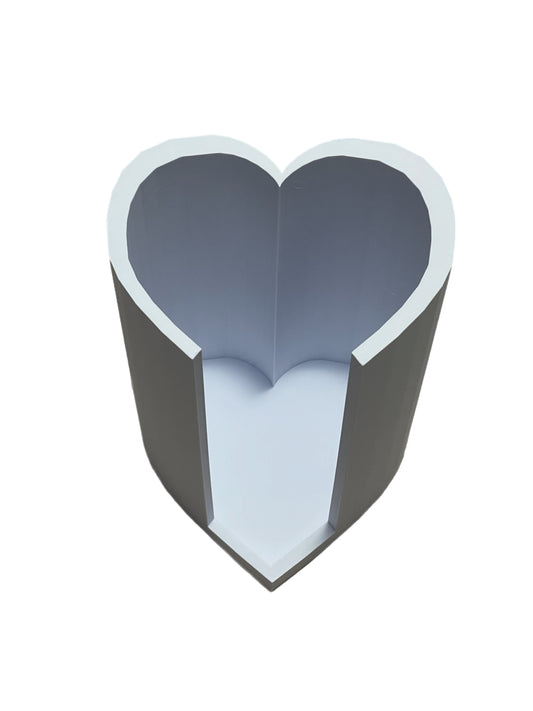 Porta bicchieri cuore